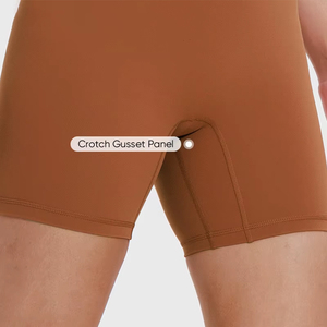 Shorts de Yoga de Cintura Alta para Mujer, Efecto Segunda Piel, Sin Costura Delantera, Control de Abdomen, Elásticos en 4 Direcciones, Secado Rápido, para Gimnasio, Fitness y Ciclismo - Product Image 6