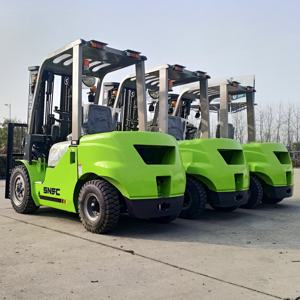 Montacargas Diésel SNSC de <span class=keywords><strong>3</strong></span> y <span class=keywords><strong>3</strong></span>.5 Toneladas con Mástil Triple de 6M - Product Image 6