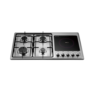 Fogão a gás <span class=keywords><strong>5</strong></span> queimadores de aço inoxidável, equipamento doméstico