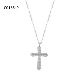 Fashion Necklace with Zirconia C0165 for Women High Quality Jewelry - Product Image 1