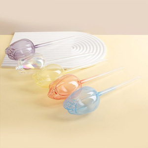Goutte à goutte d'arrosage rose en PVC chaud pour plante tulipe pointe d'arrosage paresseux pour dispositif d'arrosage intérieur de fleur pour la maison - Product Image 4