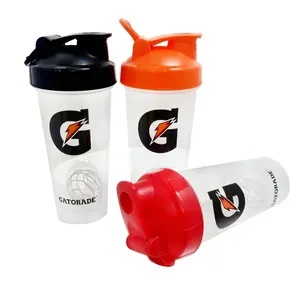 500ml Large-capacity Shaker Protein Bottle Powder Mixing Cup Portable Water  Bottle Gym Sports Drinking Bottle Fitness Cup Kettle