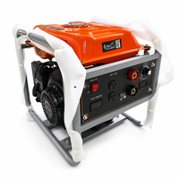 Mesin Las Generator 2-in-1 Bertenaga Bensin 160A MMA Arc Welding dengan Output Daya Bantu 3kw 110V 212cc 5.5HP