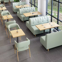 Mobilier de Restauration Professionnel Économique en PU : Tables, Chaises et Solutions de Repas d'Affaires en Gros, Style Américain pour Cafés et Glaciers