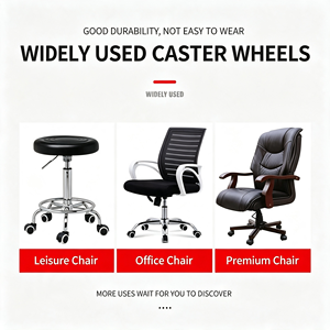 No Black Marks Clean Floor No Dent Marble Safe Tile Friendly Non Marking Furniture Caster Wheels Heavy Duty Furniture Caster Set - Product Image 5
