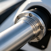 Colonne de direction PWC en aluminium usiné CNC de remplacement OEM améliorée avec usinage par électroérosion à fil