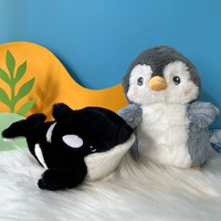 En gros, Peluches et figurines en coton PP : Dauphin d'aquarium, Orca, Pingouin, Ours polaire, Baleine Beluga, Phoque, Requin, Cadeau