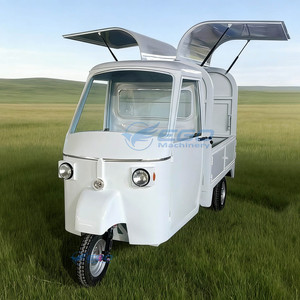 Venta del Fabricante, Modelo Más Reciente, Color y Tamaño Personalizados, Carro de Comida de Tres Ruedas, Variedad de Colores, Camión de Comida Eléctrico - Product Image 3