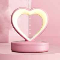 Amour coeur Led veilleuse 800ML goutte d'eau anti-gravité humidificateur