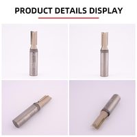 Fraise droite KWS TCT pour défonceuse, fraise à bois de 6 mm pour le travail du bois