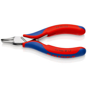 KNIPEX 64 72 120 Coupe-fils électronique avec poignées multi-composants 120 mm Fabriqué en Allemagne - Product Image 1