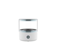 Nouveau Nettoyeur Ultrasonique Professionnel en Acier Inoxydable 2026 pour Instruments Dentaires, Équipement Clinique et de Laboratoire, Corps Cylindrique Transparent