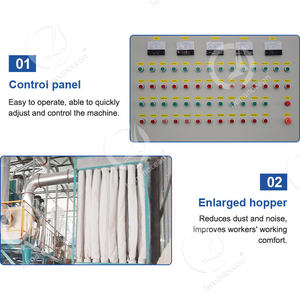 Moulin à <span class=keywords><strong>farine</strong></span> <span class=keywords><strong>de</strong></span> <span class=keywords><strong>blé</strong></span> semoule OCEAN Machine <span class=keywords><strong>complète</strong></span> <span class=keywords><strong>de</strong></span> broyage <span class=keywords><strong>de</strong></span> <span class=keywords><strong>farine</strong></span> <span class=keywords><strong>de</strong></span> maïs <span class=keywords><strong>dur</strong></span> à échelle moyenne <span class=keywords><strong>de</strong></span> 1000kg - Product Image 4