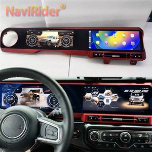 Autoradio Carplay 12,3+12,3 pouces pour JEEP WRANGLER 2018-2022 Écran tactile double LCD Android Lecteur multimédia GPS Navi Stéréo 4G - Product Image 2