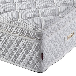 Matelas orthopédique de haute qualité, ressorts ensachés modernes, mousse <span class=keywords><strong>à</strong></span> mémoire de forme en latex, emballé en boîte pour les chambres d'hôtel - Product Image 1