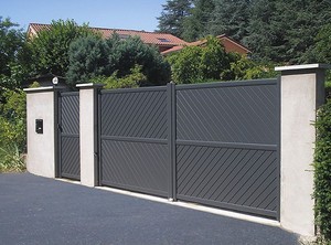 Hot Sale China Aluminum Privacy <strong>Horizontal</strong> Slat <strong>Gate</strong> - Product Image 2