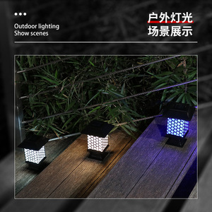Luces Solares para Jardín, 5 LED, Celda Solar Mono Si, Montaje en Pared, Resistentes al Agua, Iluminación para Caminos Exteriores - Product Image 3