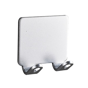 Carefully Selected Punch-free Iron Wall Mounted Modern <b>Coat</b> razor Kitchen Bathroom Plug <b>Hooks</b> Simple <b>Single</b> <b>Hook</b> - Product Image 3