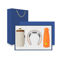 Ensembles de cadeaux de bureau et d'affaires de luxe comprenant une tasse à café masseur de cou Mag Safe Power Bank & Umbrella Smart Products