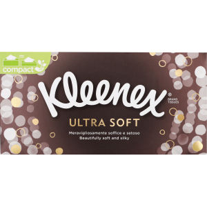 Para Kleenex Ultrasoft caja de pañuelos de 3 capas 80-Count uso doméstico - Product Image 2