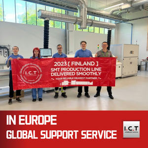 Ligne de production SMT à haute résolution et à économie d'énergie, ligne SMT sur base de prêt, remplissage automatique de colle sous vide, ligne de production SMT - Product Image 2