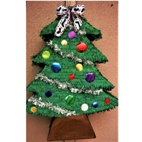 Customized Design Eco-Friendly Paper Candy Cane Sparkler Pinata Factory Wholesale Christmas Decorations Kids Mini Favor