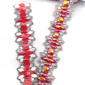 2025 mode <span class=keywords><strong>Samba</strong></span> carnaval Costume garniture fer sur résine gemme coupe pour Mardi Gras vêtements - Product Image 5