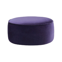 Pouf rond moderne Zafu Zabuton Bean Coussin-Imperméable Utilisation intérieure/extérieure