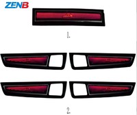 Accessoires d'éclairage néon pour l'intérieur de la voiture, lumières LED pour voiture, éclairage d'ambiance multicolore pour Porsche Cayenne 2017-2023