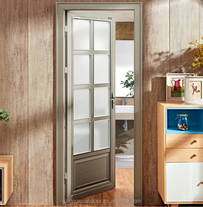 Fenêtre coulissante inclinable moderne Longxuan en aluminium antivol avec verre trempé et acier inoxydable pour appartement et hôtel - Product Image 2