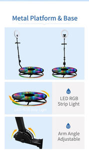 68 * * ° ضوء RGB وسائل التواصل الاجتماعي جاهزة للهواتف الذكية كاميرات SLR أحداث iPad-إنشاء محتوى فيروسي سهل - Product Image 3