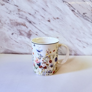 Mug en grès céramique de qualité, style vintage, personnalisé avec impression de décalcomanie client, avec mug isotherme - Product Image 1