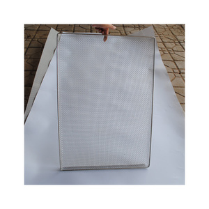 Estante de malla de acero inoxidable, bandeja de panadería para máquina de horno, 60 cm x 40 cm - Product Image 2
