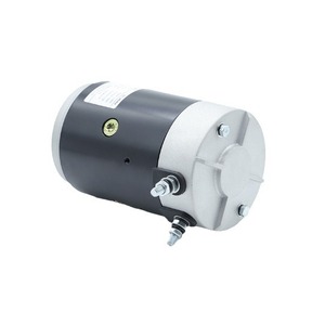 มอเตอร์ไฟฟ้ากระแสตรง Hy61036 12V 1.2Kw แบบแม่เหล็กถาวร พร้อมแปรงถ่าน ติดตั้งแบบหน้าแปลน สำหรับแท่นยก แท่นทำงานบนที่สูง - Product Image 1