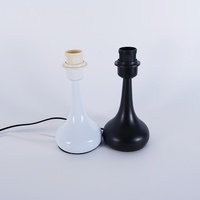 Support de lampe E27 en fer de style européen avec base de veilleuse LED 5V/220V
