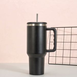 Gobelet de voyage isotherme H3.0 avec poignée, 40 oz, couvercle et paille, antidérapant, OEM ODM, marque personnalisée - Product Image 4