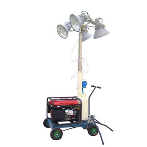 Torre de Iluminación 6500-A, Equipo de Iluminación LED para Construcción en Exteriores, Alimentado por Generador - Product Image 2