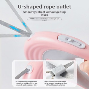 Correa Retráctil Automática para Mascotas con Cintas, Nuevo Arnés Portátil para Perros, Ideal para Paseos, Venta al Por Mayor de Fábrica - Product Image 3