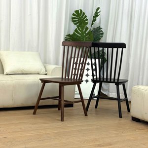 Silla de Comedor Moderna de Madera, Duradera y Ecológica, <span class=keywords><strong>para</strong></span> Muebles de Hogar, Cafetería, Hotel, Sala de Estar, Baño, Parque, Banquete, Escuela - Product Image 6