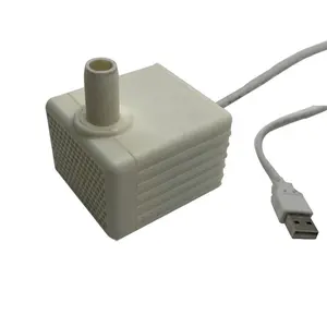 Siêu Yên Tĩnh An Toàn CE 1-4W 0.3-2M 60-210LPH USB 5VDC Điện Tự Động Ly Tâm Chìm đời Pet Uống Nước Bơm Đài Phun Nước