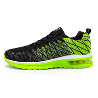 Chaussures de sport pour hommes personnalisables en usine, maille colorée et logo sur mesure, pour la vente en gros, fitness et sports de plein air