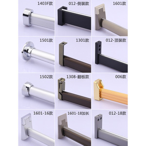 Barra de Soporte Reforzada para Colgar Ropa en Armarios Portátiles, Accesorios para Base de Armario, Soporte de Barra Transversal con Brida - Product Image 1