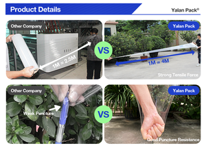 Yalanpack เครื่องม้วนฟิล์มยืดนุ่มมืออาชีพ, เครื่องม้วนจัมโบ้ป้องกันไฟฟ้าสถิตย์และระบายอากาศด้วยวัสดุ LLDPE แกนขยาย - Product Image 4