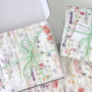 Excellent Custom Printed Acid Free <b>Tissue</b> <b>Paper</b> for Packaging <b>Colorful</b> Flower Series <b>Tissue</b> <b>Paper</b> Copy <b>Paper</b> - Product Image 1