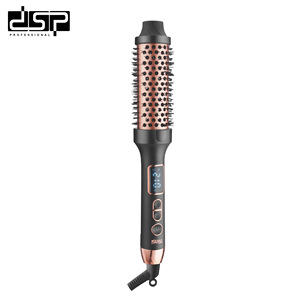 Cepillo Eléctrico para el Cuidado del Cabello Dsp 20006, Cepillo de Cerámica con Ajustes de Calor para Alisar y Rizar - Product Image 1