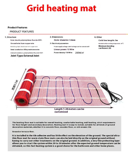 Hệ thống sưởi sàn Thảm sưởi sàn gia đình cho phòng tắm mùa đông - Product Image 3