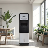 Ventilateur-climatiseur portable électrique OEM vertical à faible bruit, refroidissement rapide à 3 vitesses, pour hôtels