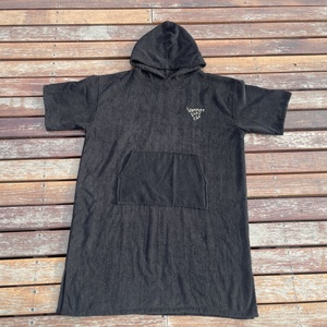 Poncho de surf à <span class=keywords><strong>capuche</strong></span> pour adultes, robe de change pour piscine, poncho de plage, <span class=keywords><strong>serviette</strong></span> de surf - Product Image 5