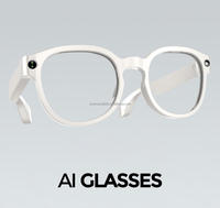 Lunettes Intelligentes Bluetooth avec Caméra 5MP, Traduction IA, Enregistrement Photo et Vidéo – Gadget Nouveauté pour Fêtes et Célébrations