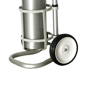 D/E boyutu silindir ile MEDEASE oksijen silindiri sepeti alüminyum tıbbi silindir arabası - Product Image 3